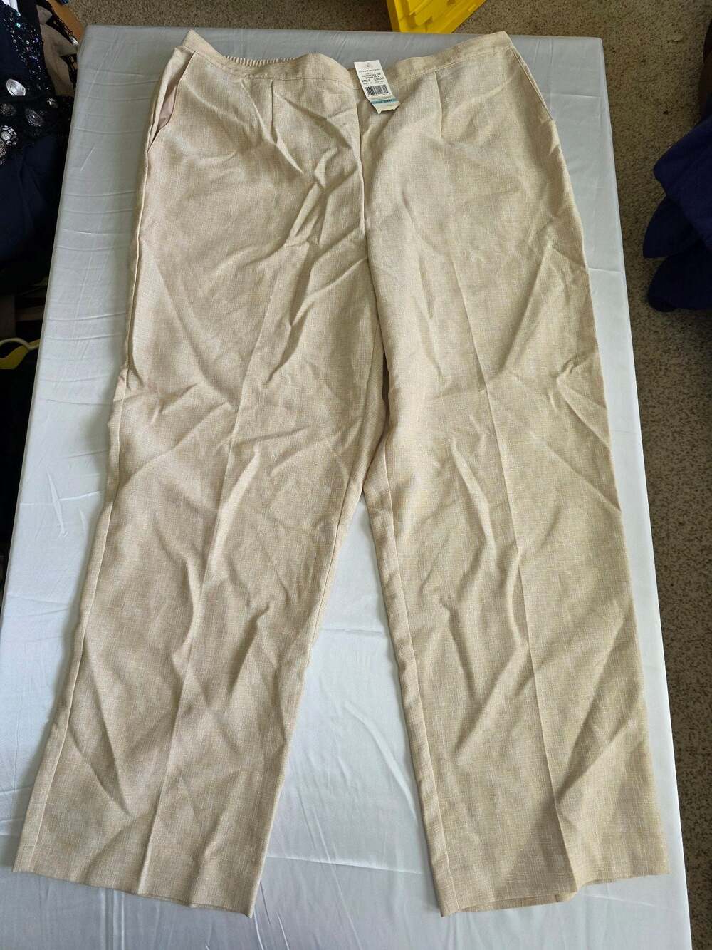 NWT Alfred Dunner Romancing The Stone Pull On Pants Size 20W